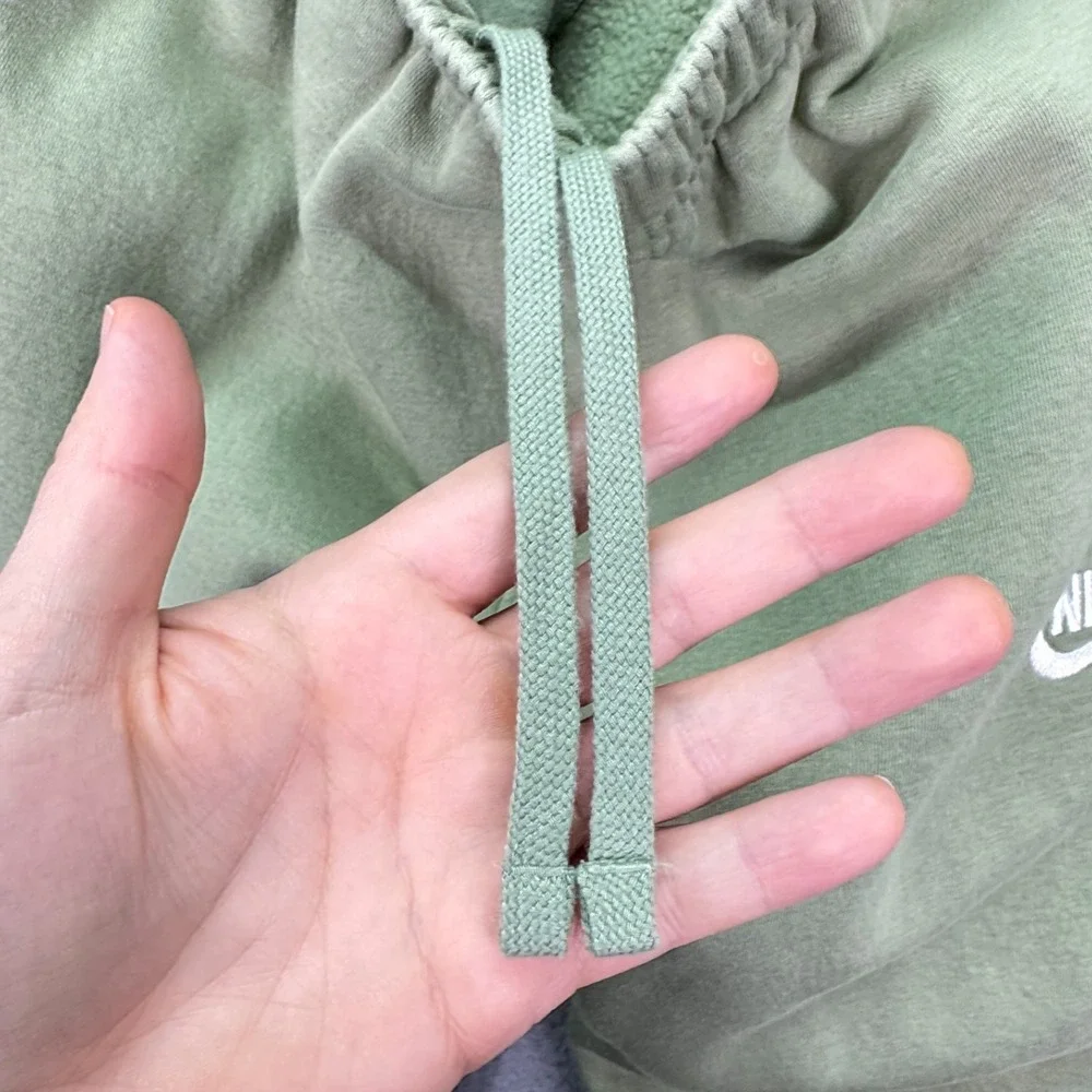 Nike Joggers Mens M Green Sportswear Club Fleece Sweatpants‎ Lounge Comfort Gym